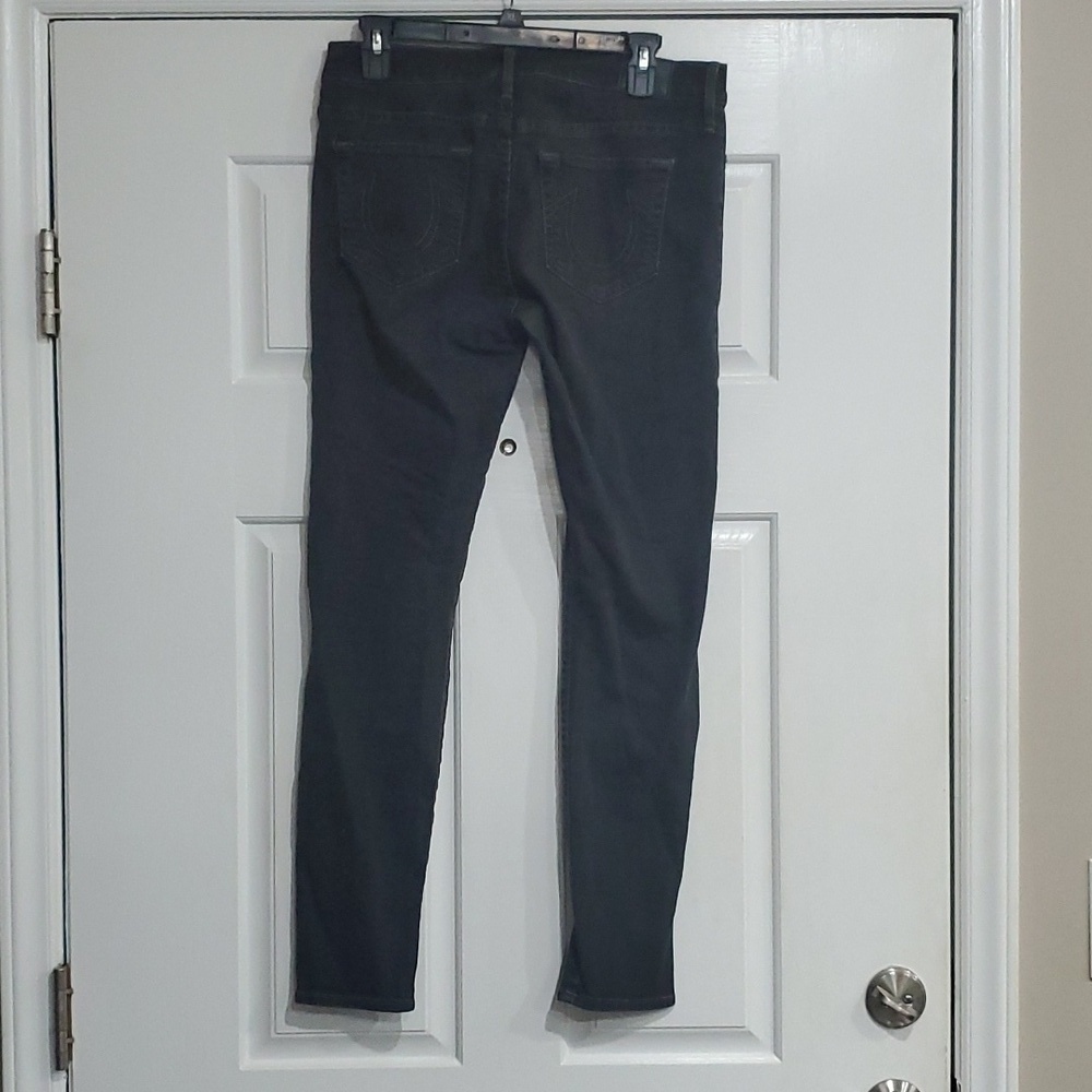 True Religion Halle Mid rise super skinny size 31
